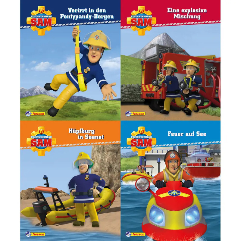 Nelson Mini-Bücher: Feuerwehrmann Sam 17-20  (1 Stück)