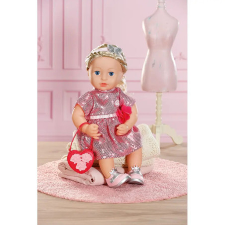 Zapf 705438 Baby Annabell Deluxe Glamour 43 cm