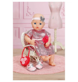 Zapf 705438 Baby Annabell Deluxe Glamour 43 cm