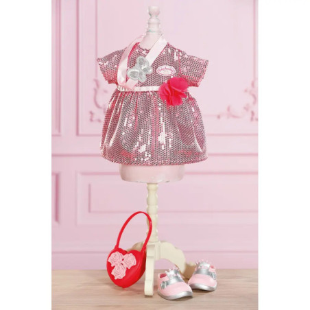 Zapf 705438 Baby Annabell Deluxe Glamour 43 cm