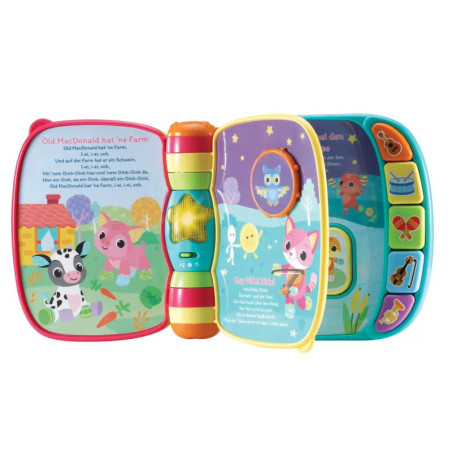 Vtech 80-166774 Mein erstes Liederbuch bunt Vtech 80-166774 Mein erstes Liederbuch bunt