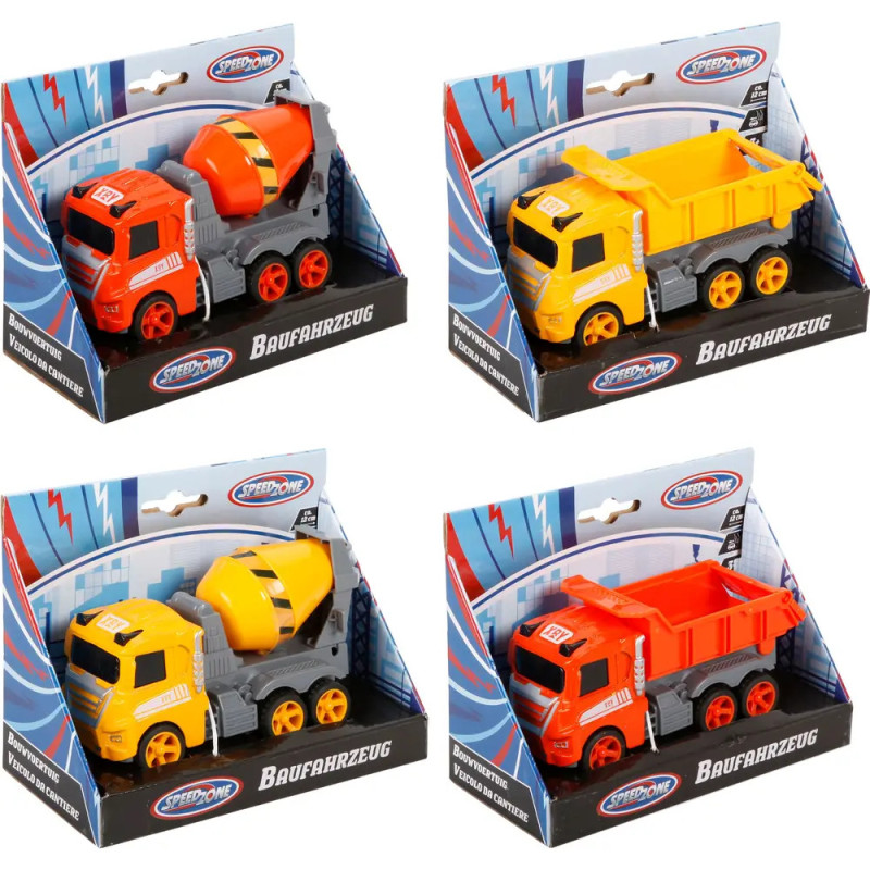 Speedzone D/C Baufahrzeuge, 2-fach sortiert Speedzone D/C Baufahrzeuge, 2-fach sortiert