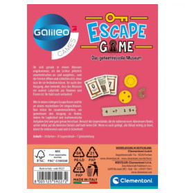 Clementoni Galileo Escape Game - Das geheimnisvolle Museum