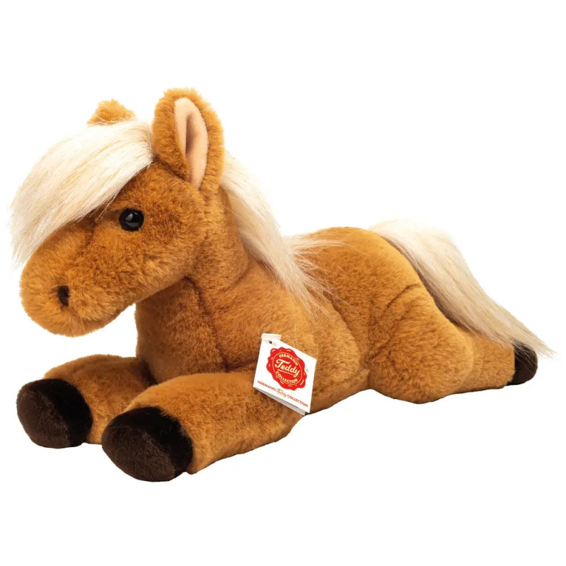 Teddy Hermann Pferd liegend 34 cm Teddy Hermann Pferd liegend 34 cm