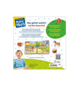 Ravenburger 31754 ministeps: Was gehört wohin? Auf dem Bauernhof ministeps-Bücher