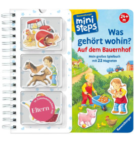 Ravenburger 31754 ministeps: Was gehört wohin? Auf dem Bauernhof ministeps-Bücher