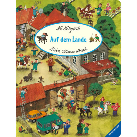 Ravenburger 41790 Mein Wimmelbuch: Auf dem Lande Pappbilderbuch über 10 Euro