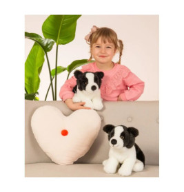 Teddy Hermann Border Collie Welpe sitzend 25 cm