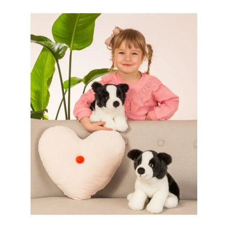 Teddy Hermann Border Collie Welpe sitzend 25 cm