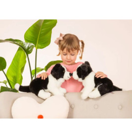 Teddy Hermann Border Collie Welpe sitzend 25 cm