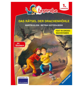 Ravenburger 46186 Leserabe - 1. Lesestufe: DAS RÄTSEL DER DRACHENHÖHLE Erstlesetitel