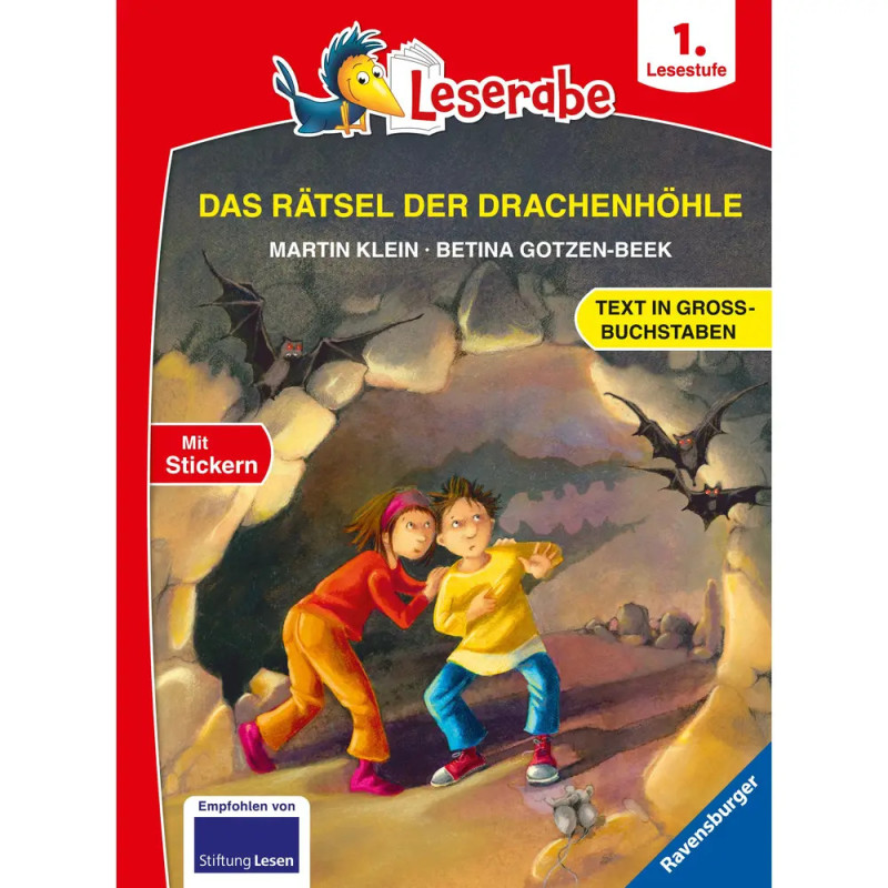 Ravenburger 46186 Leserabe - 1. Lesestufe: DAS RÄTSEL DER DRACHENHÖHLE Erstlesetitel Ravenburger 46186 Leserabe - 1. Lesestufe: DAS RÄTSEL DER DRACHENHÖHLE Erstlesetitel