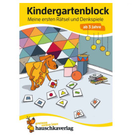 Kindergartenblock - Meine ersten Rätsel und Denkspiele ab 3 Jahre. Ab 3 Jahre., sortiert