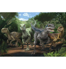 Schmidt Spiele 56436 Puzzle Jurassica World Camp Cretaceous Neue Abenteuer Das Velociraptor Rudel 100 Teile