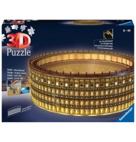 Ravenburger 11148 Puzzle Kolosseum bei Nacht 3D 216 Teile