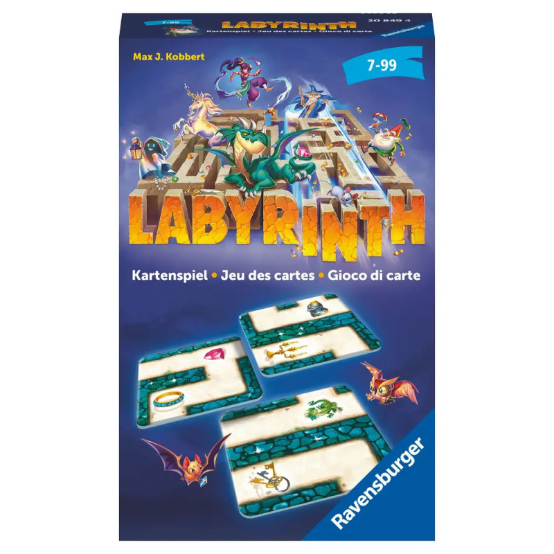 Ravenburger 20849 Labyrinth Kartenspiel Mitbringspiele Mitbringspiele