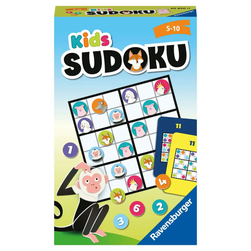 Ravenburger 20850 Kids Sudoku Mitbringspiele Mitbringspiele