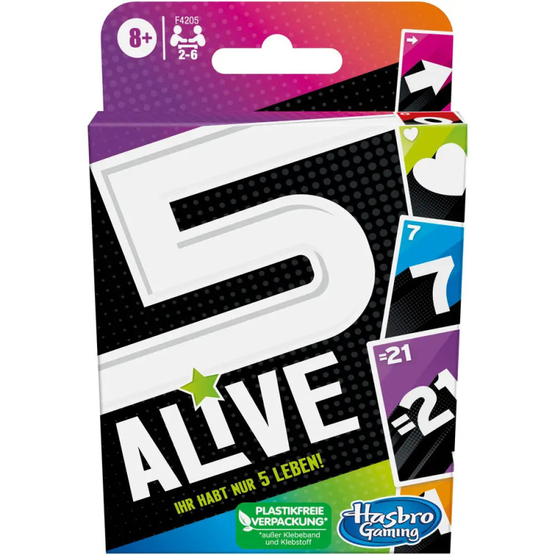 Hasbro F4205100 Five Alive Kartenspiel Hasbro F4205100 Five Alive Kartenspiel