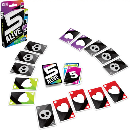 Hasbro F4205100 Five Alive Kartenspiel