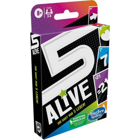 Hasbro F4205100 Five Alive Kartenspiel