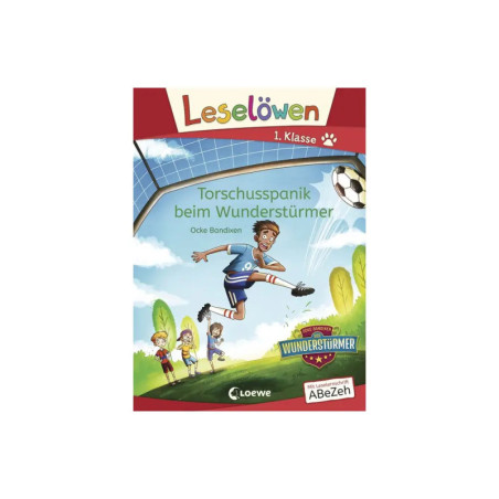 Leselöwen 1. Klasse - Torschusspanik beim Wunderstürmer Leselöwen 1. Klasse - Torschusspanik beim Wunderstürmer