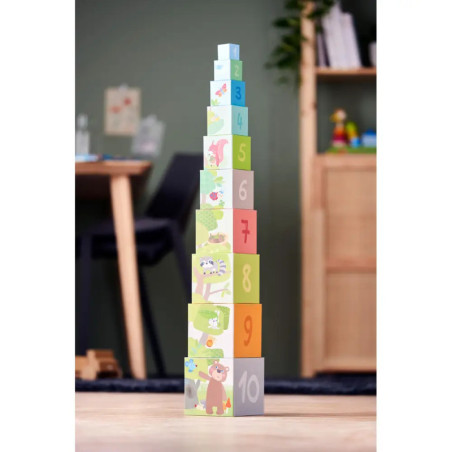 HABA Stapelwürfel Waldfreunde