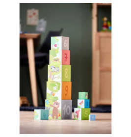 HABA Stapelwürfel Waldfreunde