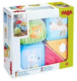 HABA Entdeckerwürfel Tierisch geometrisch