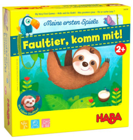 HABA Meine ersten Spiele – Faultier, komm mit!