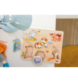 HABA Greifpuzzle Haustiere