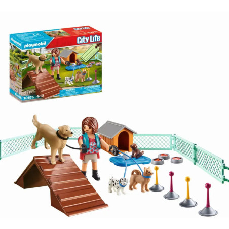PLAYMOBIL 70676 Geschenkset 'Hundetrainerin'