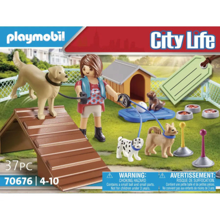 PLAYMOBIL 70676 Geschenkset 'Hundetrainerin'