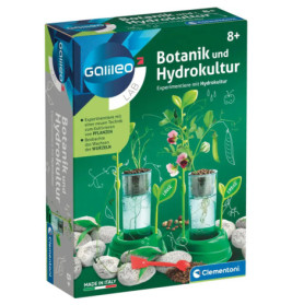 Galileo Lab Botanik- und Hydrokultur-Set: Box mit Experimenten zur Hydrokultur für Kinder ab 8 Jahren.