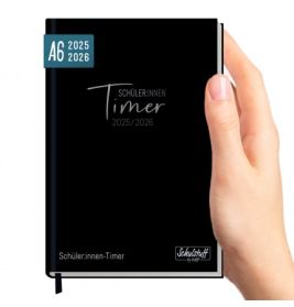 Schulstuff Schüler-Timer mini A6 25/26 sortiert