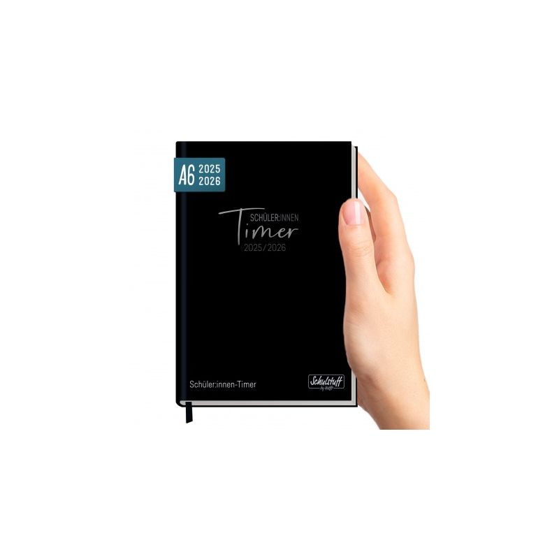 Schulstuff Schüler-Timer mini A6 25/26 sortiert
