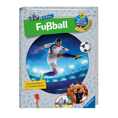 Ravensburger 32650 Wieso? Weshalb? Warum? ProfiWissen, Band 15: Fußball WWW-ProfiWissen
