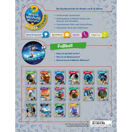 Ravensburger 32650 Wieso? Weshalb? Warum? ProfiWissen, Band 15: Fußball WWW-ProfiWissen