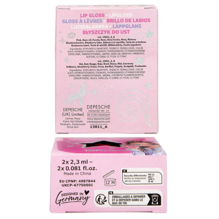 TOPModel Lipgloss Set Kopfhörer Case BEA