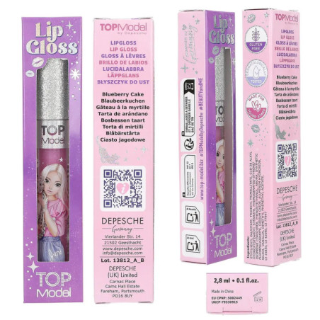 TOPModel Lipgloss mit Glitzerkappe BEAUT