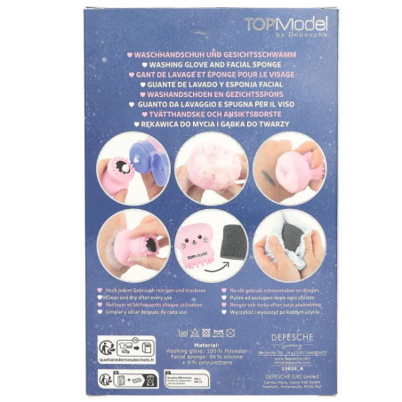 TOPModel Waschhandschuh & Gesichtsschwam