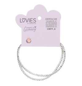 LOVIES Strassarmband Set