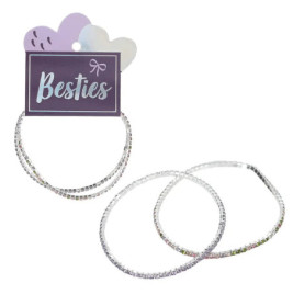 LOVIES Strassarmband Set