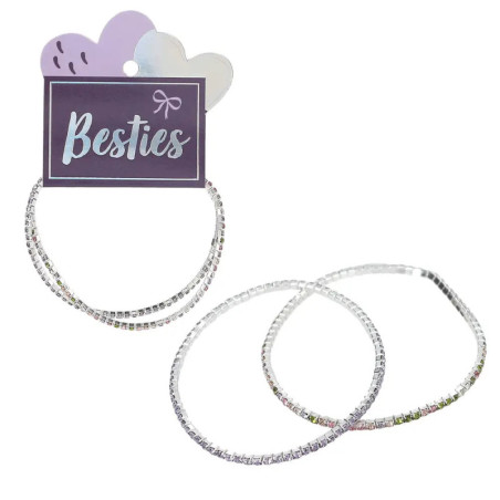 LOVIES Strassarmband Set