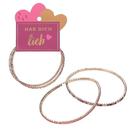 LOVIES Strassarmband Set