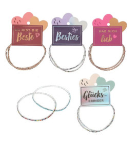 LOVIES Strassarmband Set