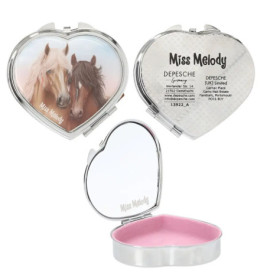 Miss Melody Metalldöschen Herzform mit S