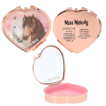 Miss Melody Metalldöschen Herzform mit S