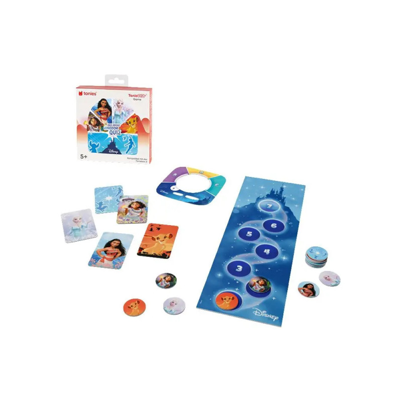 Disney-Brettspiel-Set mit Karten, Spielfiguren, Brett und Figuren aus Moana und Frozen. Disney-Brettspiel-Set mit Karten, Spielfiguren, Brett und Figuren aus Moana und Frozen.