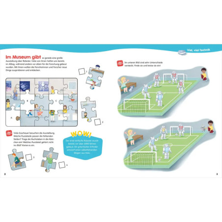 WAS IST WAS Junior Mitmach- Heft Roboter