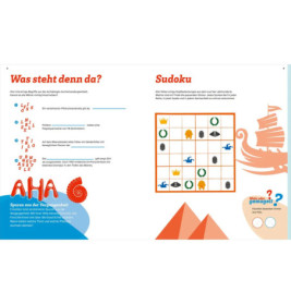 WAS IST WAS Rätseln und Stickern Geschichte